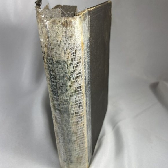 Bible THE NEW TESTAMENT OF OUR LORD AND SAVIOR JESUS CHRIST  1875 Damage - Picture 2 of 10